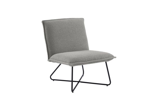 Kenny Grey Sherpa Chair