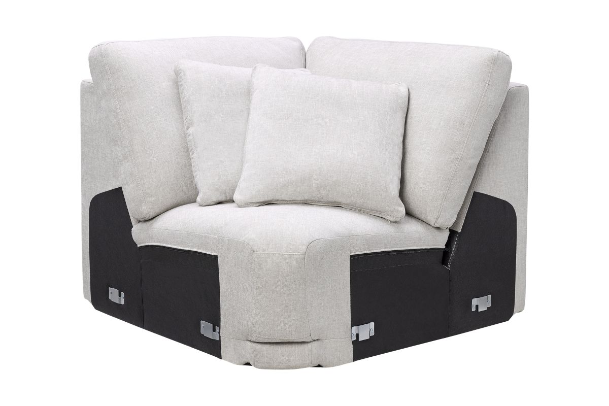 Lux 6-Piece Dual Power Reclining Sectional 8