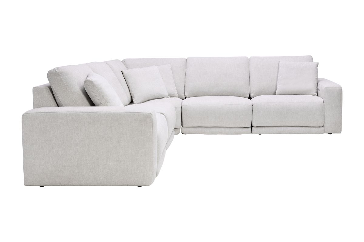 Lux 5-Piece Dual Power Reclining Sectional 5