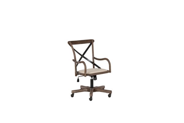 Hyde Greywash Bentwood Office Chair