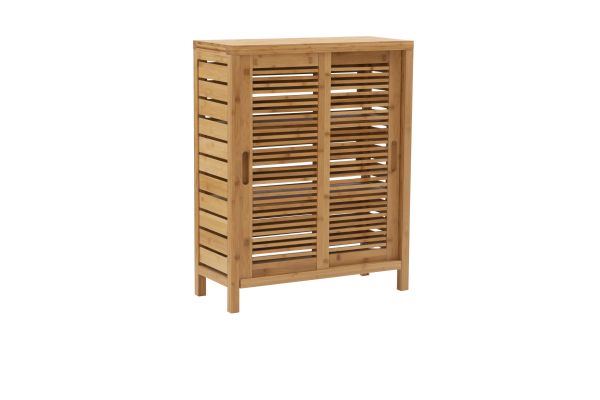 Bracken Bamboo Floor Cabinet Two Door