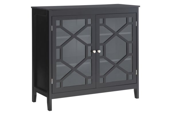 Fetti Black Large Cabinet