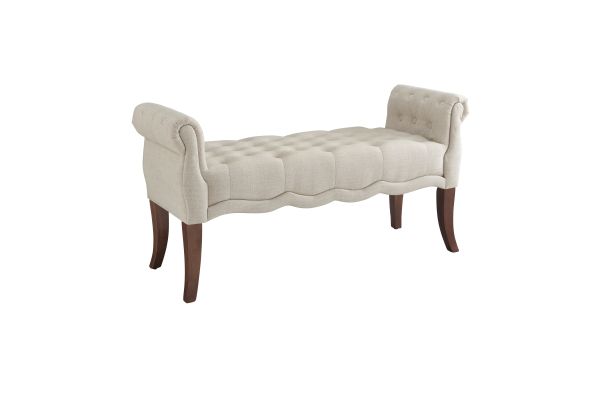 Mary Natural Roll Arm Bench