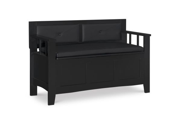 Carlton Black Bench