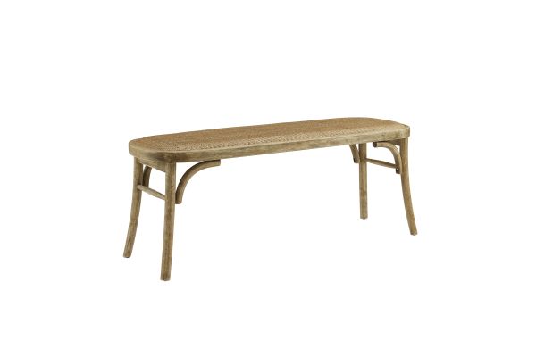 Hyde Brown Bentwood Bench