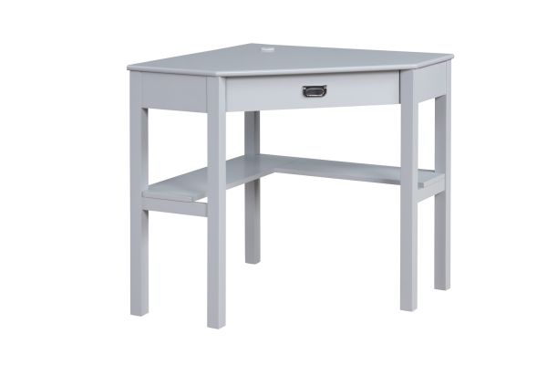 Peggy Grey Corner Desk