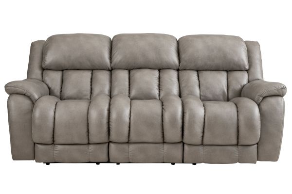 Weston Grey Triple Power Reclining Sofa