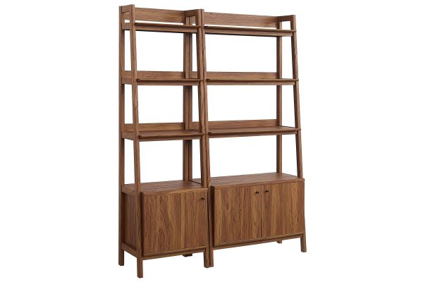Bixby Wood Bookshelves Set of 2 