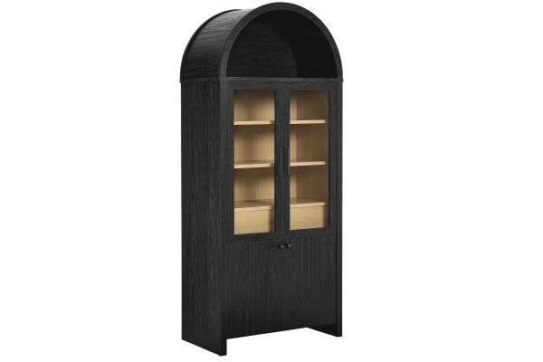Evie Arched Tall Display Cabinet 