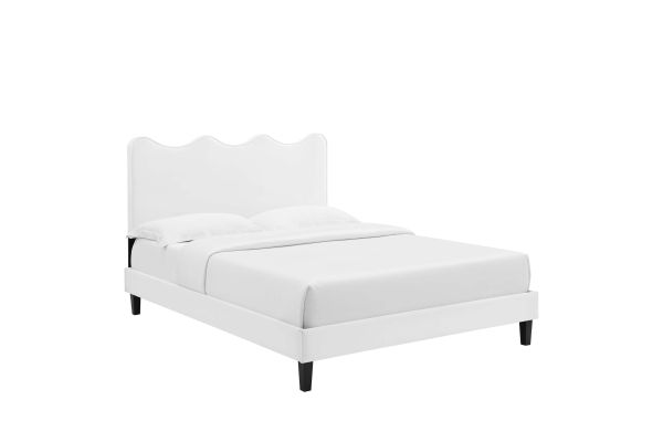 Current Performance Velvet Full Platform Bed 