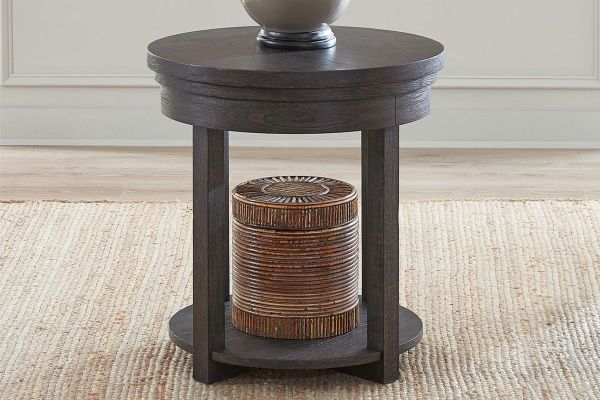 Weston Round End Table