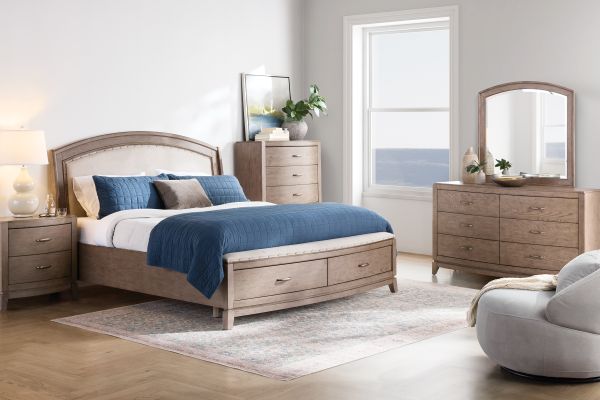Townsend Beige 5-Piece Queen Bedroom Set 