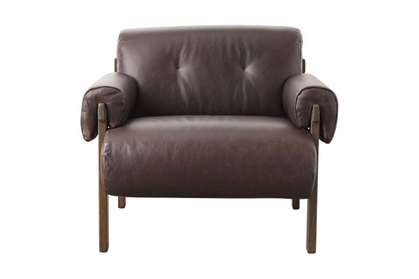 Cora Leather Chair by Four Hands