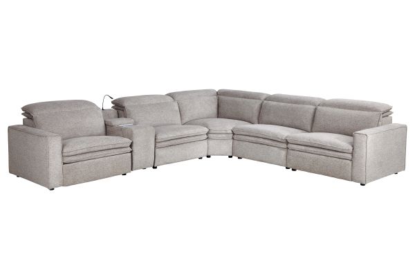 Salvator Street 6-Piece Dual Power Reclining Sectional
