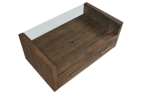 Garland Glass Top Coffee Table