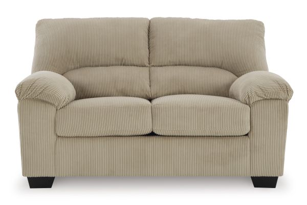 SimpleJoy Sand Loveseat