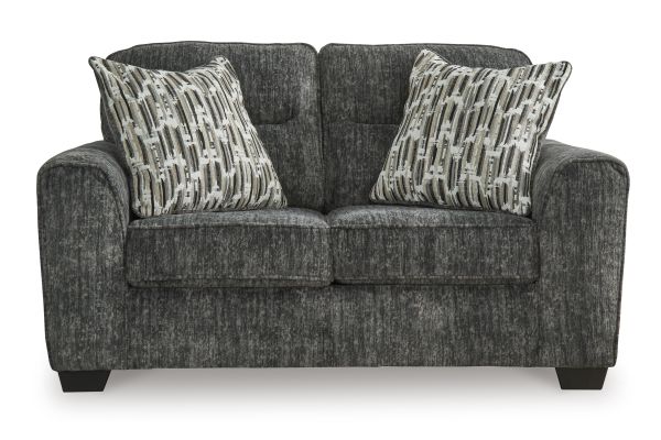 Lonoke Gunmetal Loveseat