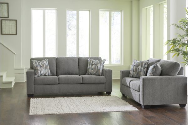 Deltona Graphite 4-Piece Living Room Set
