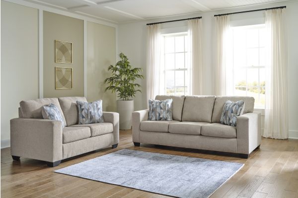 Deltona Parchment 4-Piece Living Room Set
