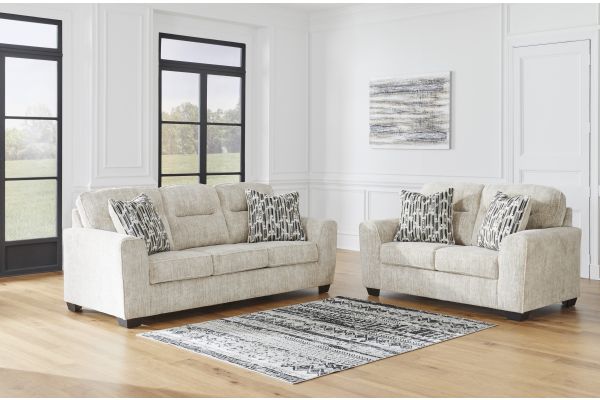 Lonoke Parchment 5-Piece Living Room Set