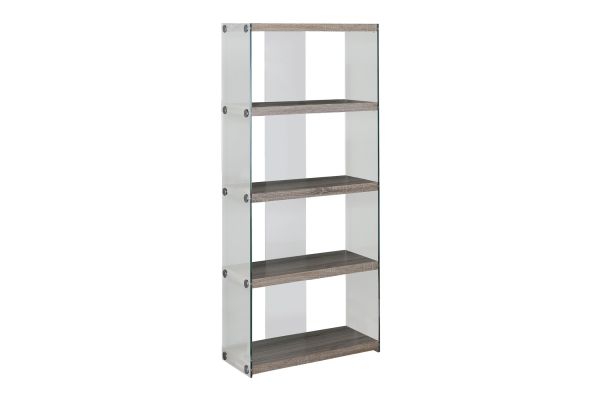Monarch Specialties I 3060 - Glass Bookcase