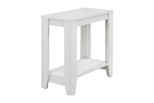Monarch Specialties I 3117 - White Side Table