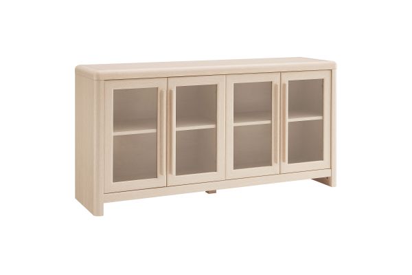 Evren 4-Door Sideboard Storage Display Cabinet by Modway