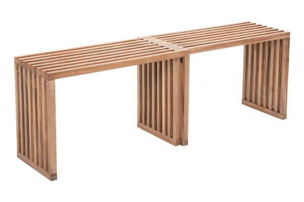Riviera Extendable Bench (Set of 2) Natural