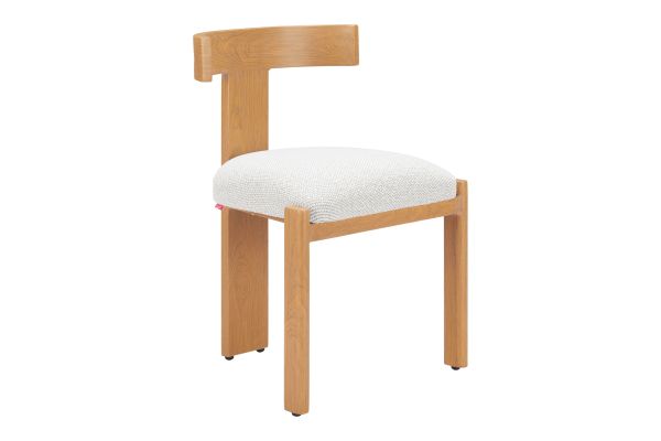 Tiana Dining Chair Natural & Beige