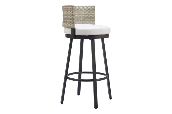 Midnight Wave Barstool White