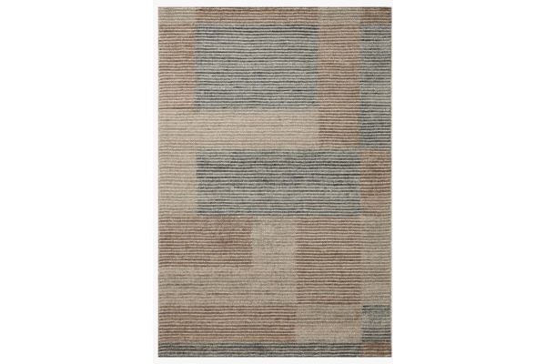 Stiles Beige/Slate 7 x 9 Area Rug