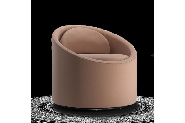 Gere Blush Swivel Chair