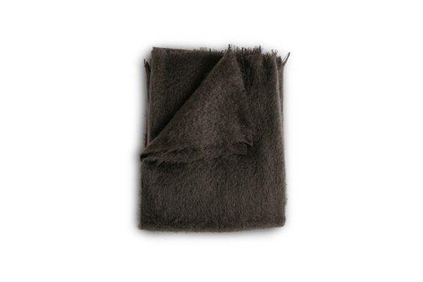 Mohair Throw - Bark