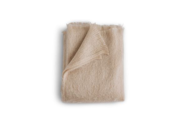 Mohair Throw - Rose
