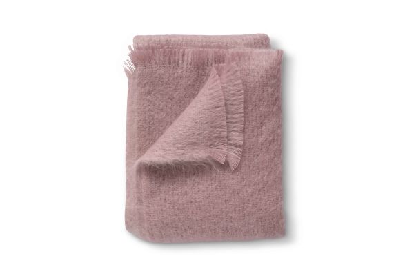 Mohair Throw - Rouge