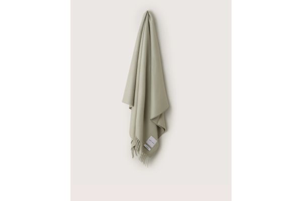 Haus Baby Alpaca Throw - Feathergrass