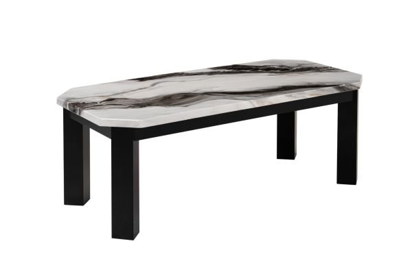 Global Furniture Black and White Coffee Table - T06CT