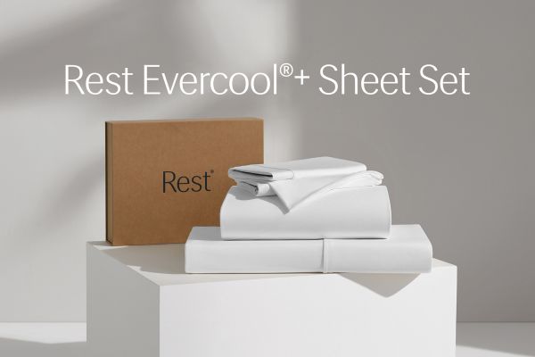 Rest Evercool®+ Arctic White Queen Cooling Sheet Set