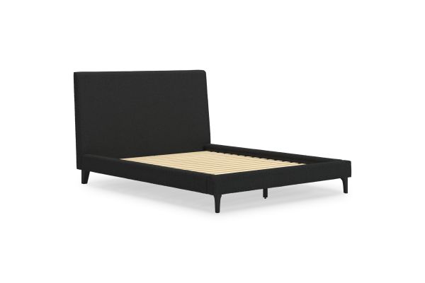 Cadmori Queen Upholstered Bed with Roll Slats