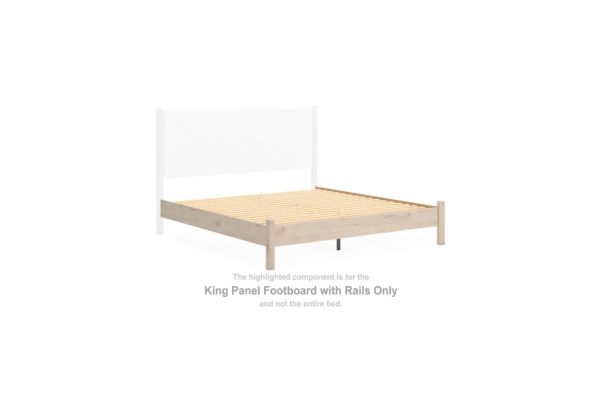 Cadmori King Panel Footboard with Rails
