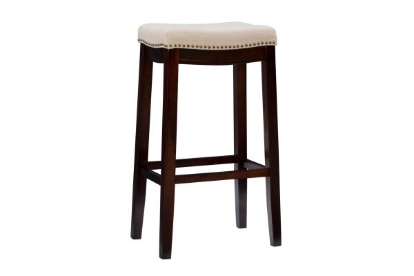 Claridge Linen Bar Stool