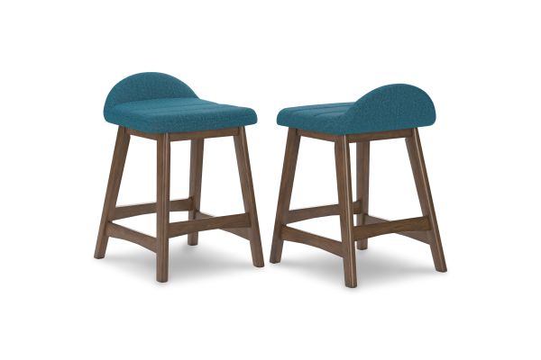 Lyncott Counter Height Bar Stool Set of Two