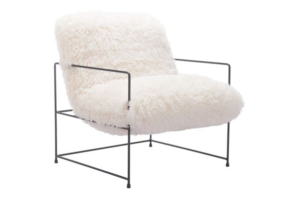 Pelut Accent Chair White