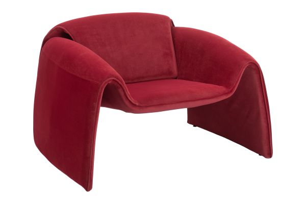 Horten Accent Chair Red