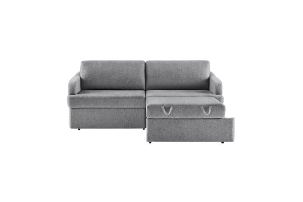 Serta Montgomery Convertible Sofa in Grey