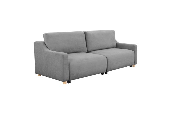 Serta Grant Convertible Sofa in Grey