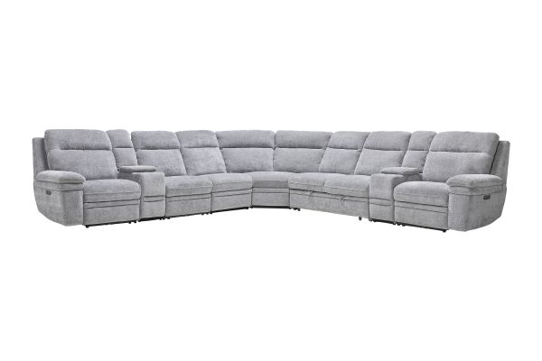 Colt 8-Piece Dual Power Reclining Sleeper Sectional