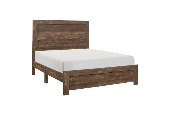 Corbin California King Bed In A Box - Brown