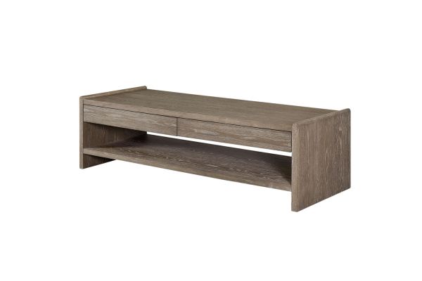 Trilogy Wood Top 2-Drawer Cocktail Table