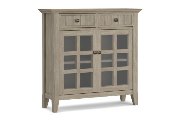 Acadian Entryway Storage Cabinet - Grey